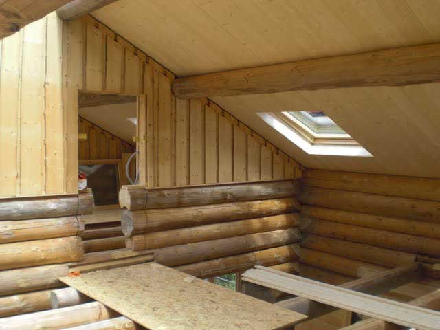 Rawcliffe House: Interior view of skylight.