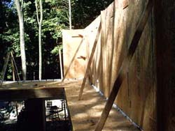 Rehl House: Beadboard walls.