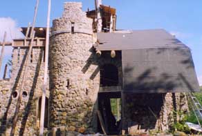 Place in the Wild with merlon and stone arch.