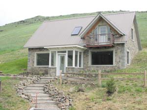 Finished tilt-up house.