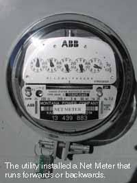 Solar Panel Net Meter.