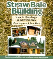 Straw Bale Building - book cover.