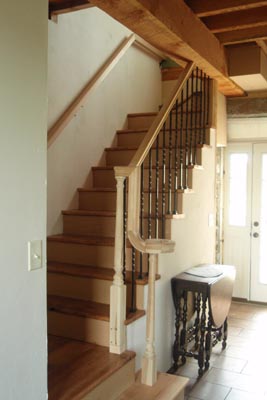 Finished staircase.